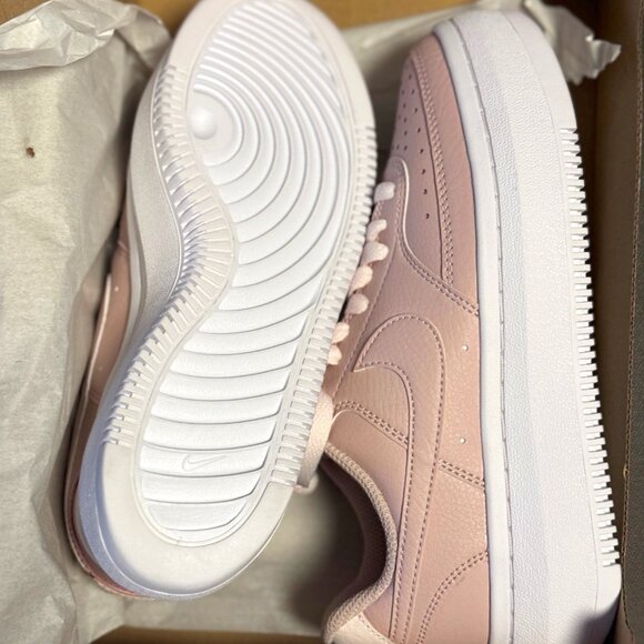 Nike Shoes - Brand New Womens Nike Court Vision Alta size 5 - pale pink
